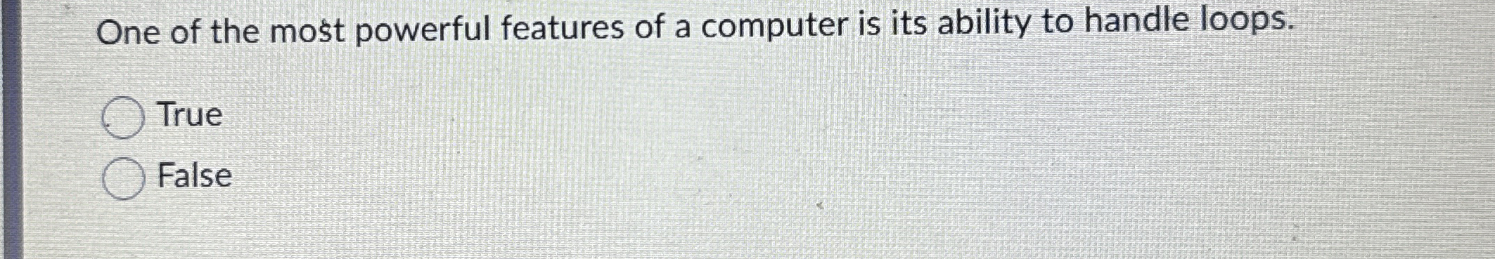 One of the most powerful features of a computer