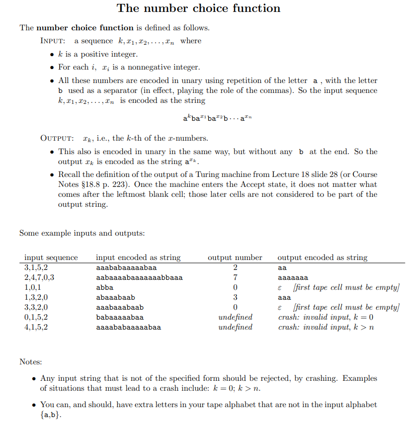Please help me with Tuatara Turing Machines!!