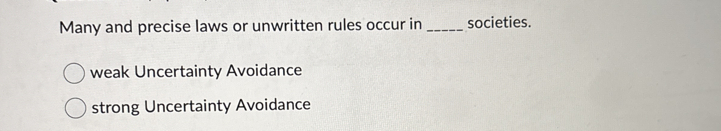 Many and precise laws or unwritten rules occur in