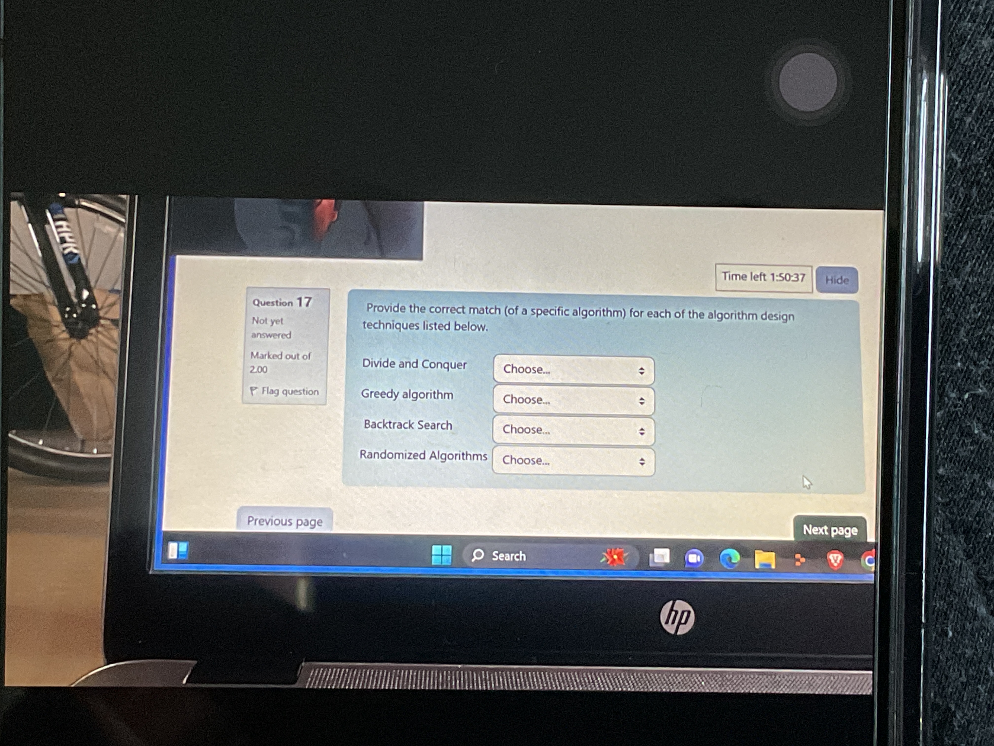 Provide the correct match ( of a specific