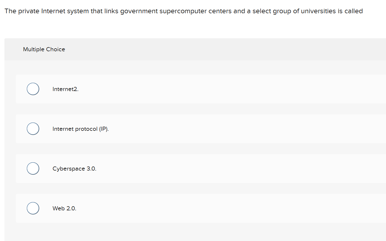 The private Internet system that links government