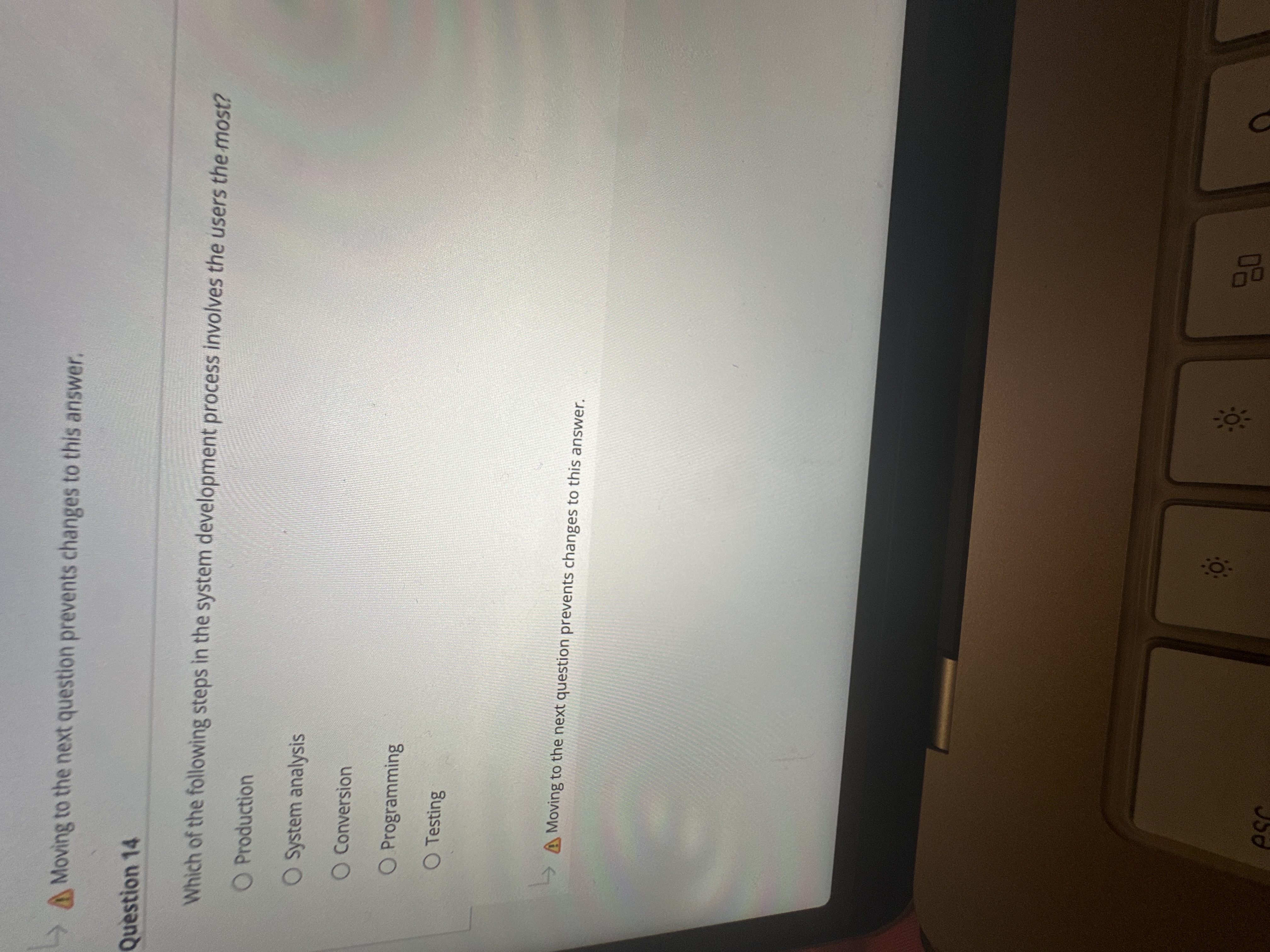 Question 1 4 Which of the following steps in the