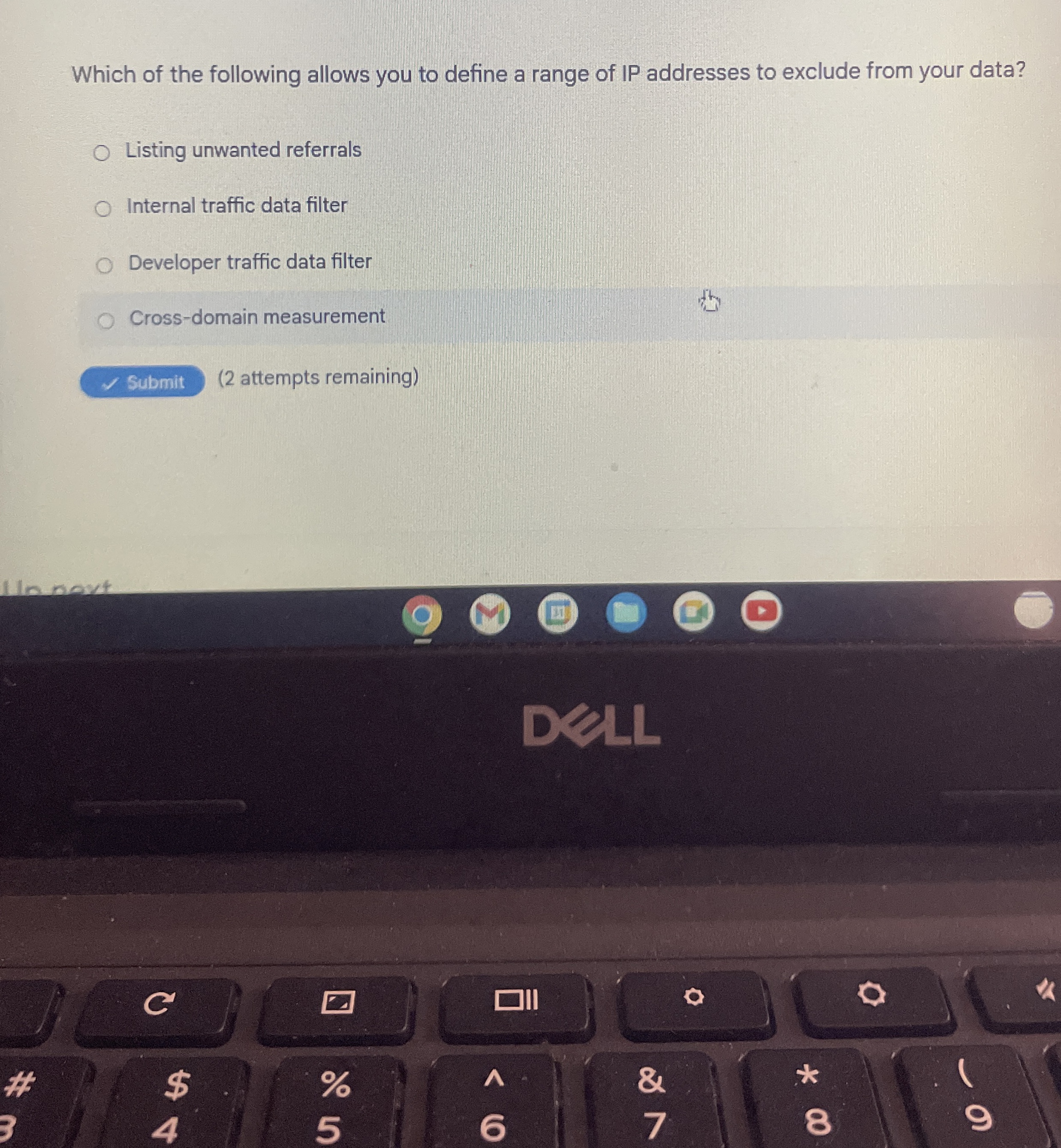 Which of the following allows you to define a
