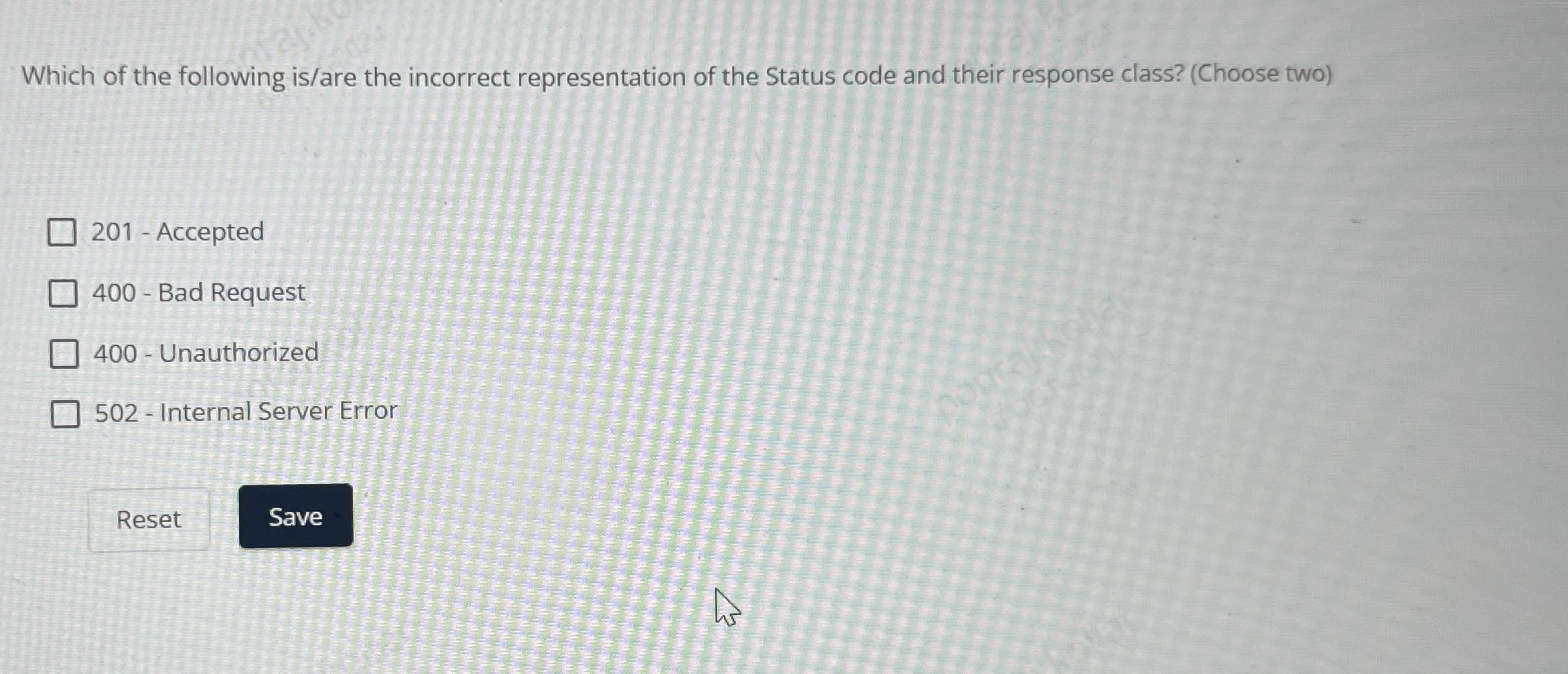 Which of the following is / are the incorrect