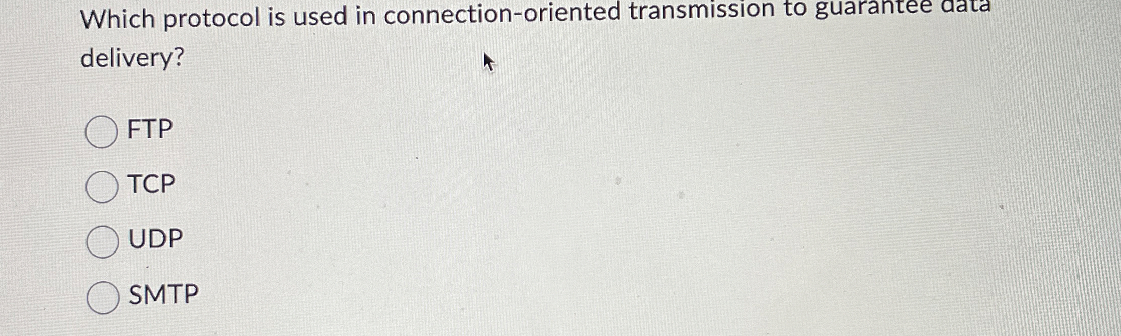 Which protocol is used in connection - oriented