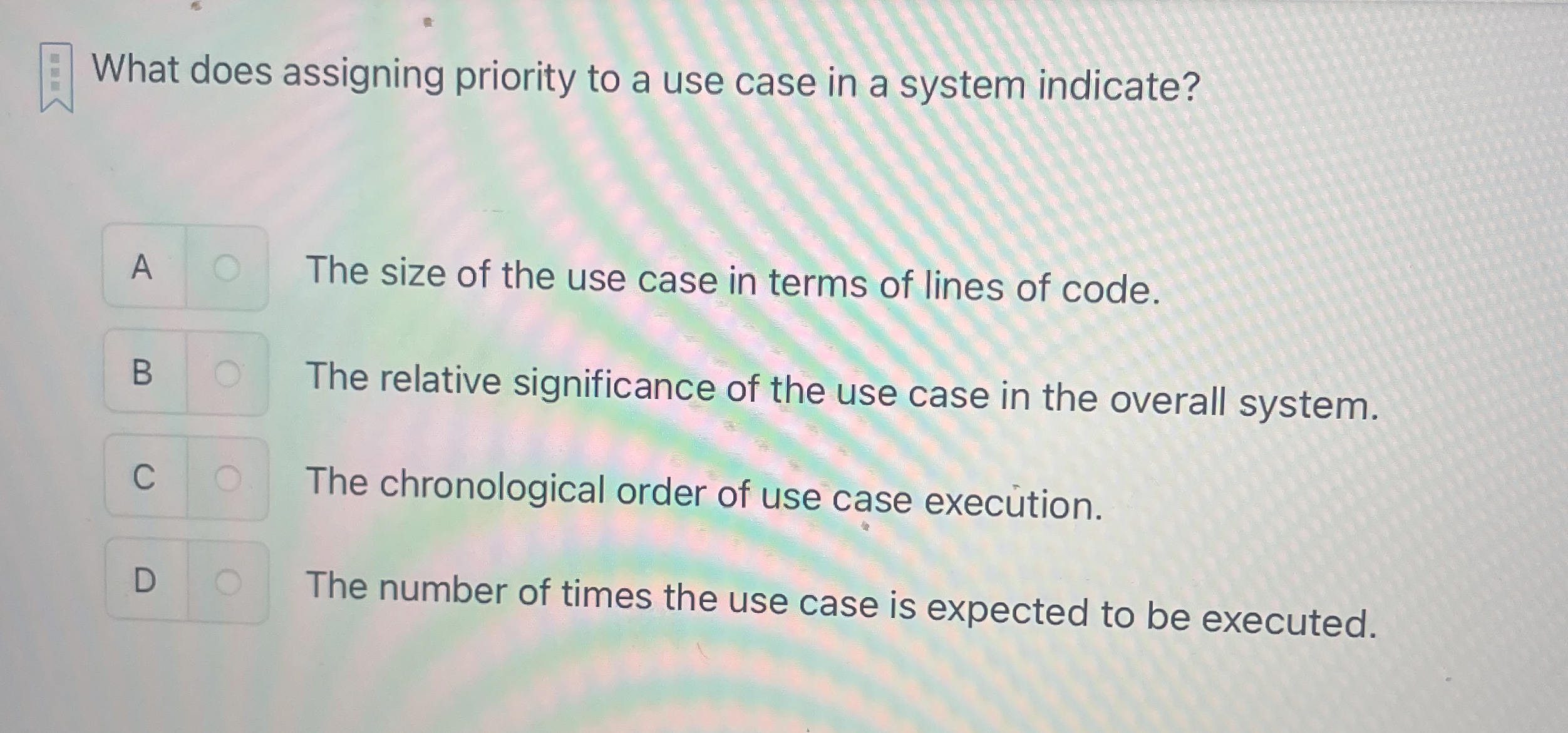 What does assigning priority to a use case in a