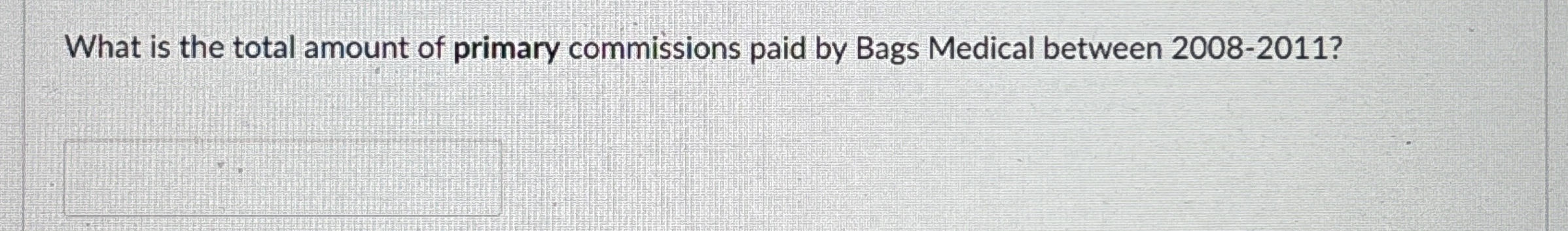 What is the total amount of primary commissions