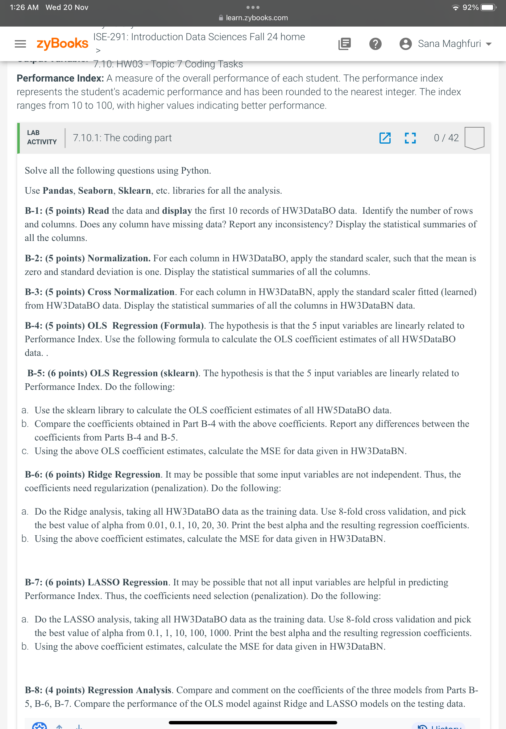 7 . 1 0 HW 0 3 - Topic 7 Coding Tasks Consider