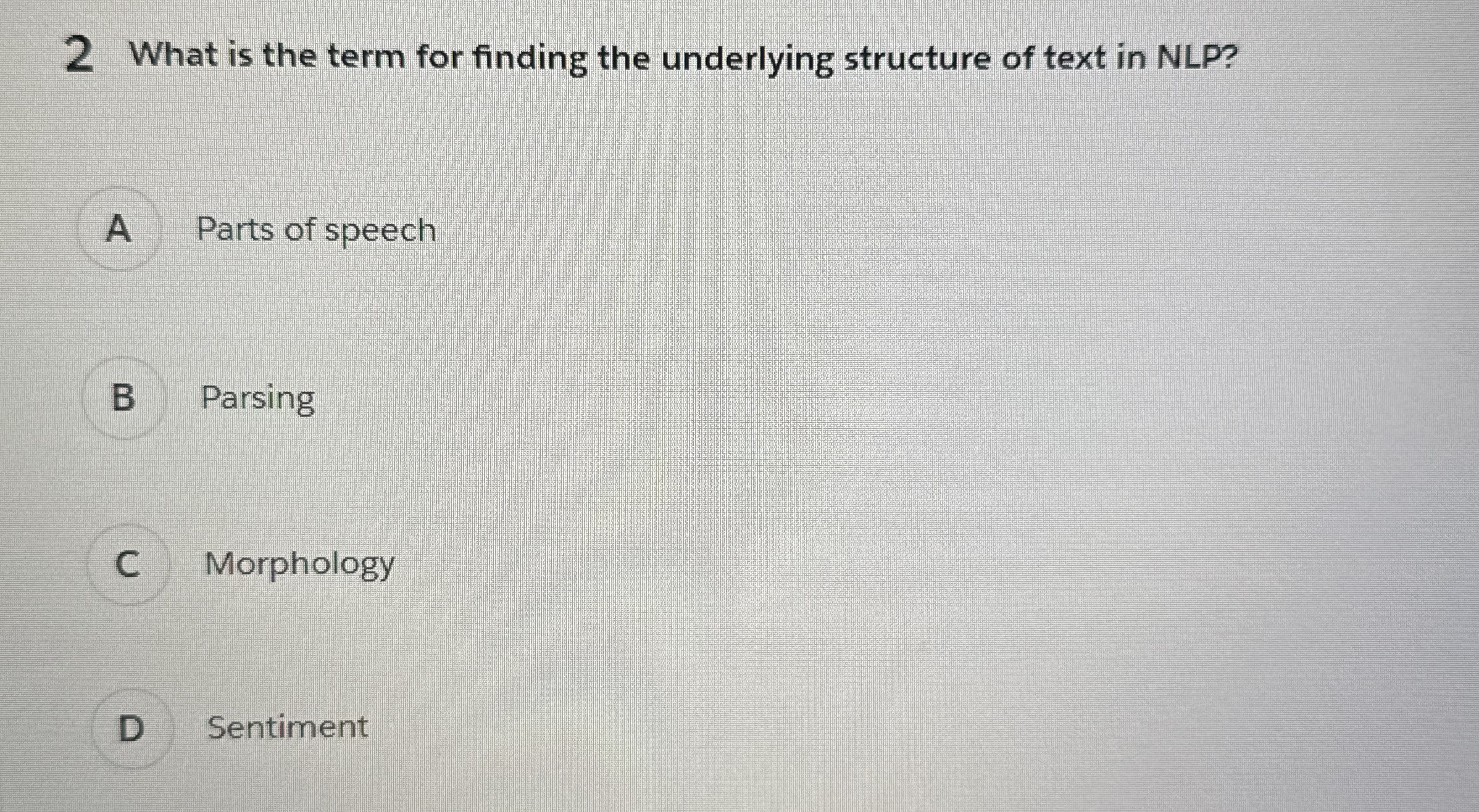 2 What is the term for finding the underlying