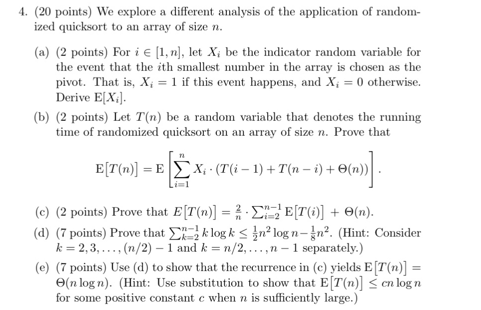 ( 2 0 points ) We explore a different analysis of