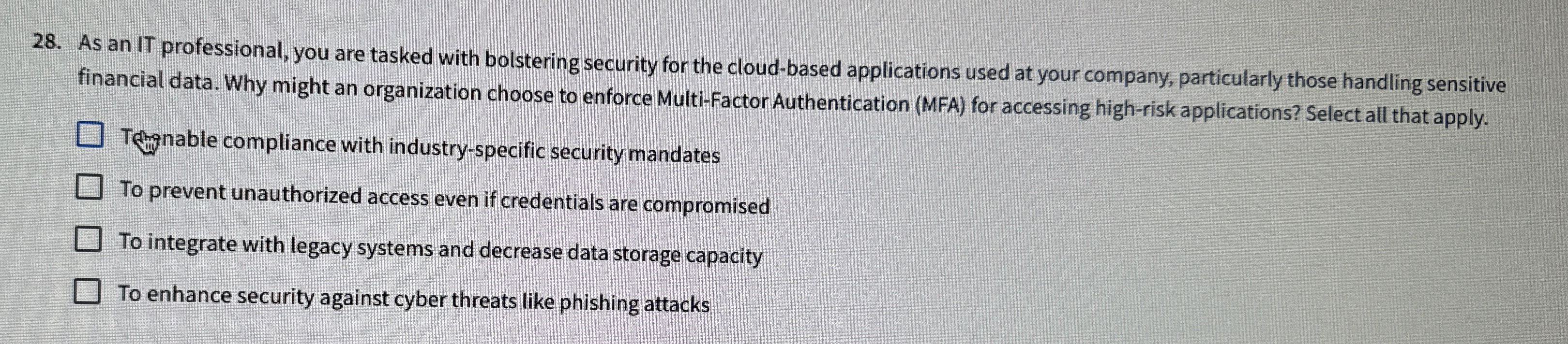 As an IT professional, you are tasked with