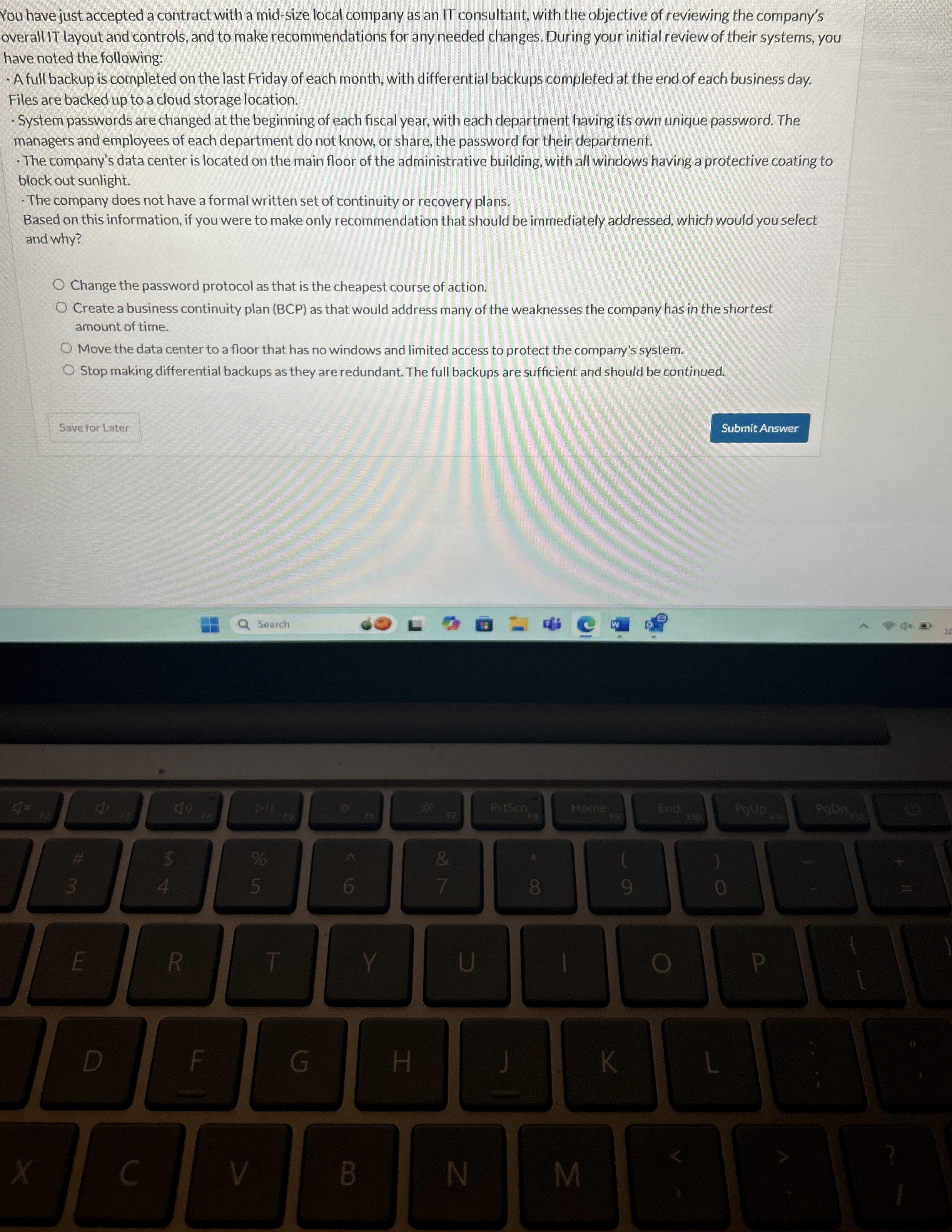 You have just accepted a contract with a mid -