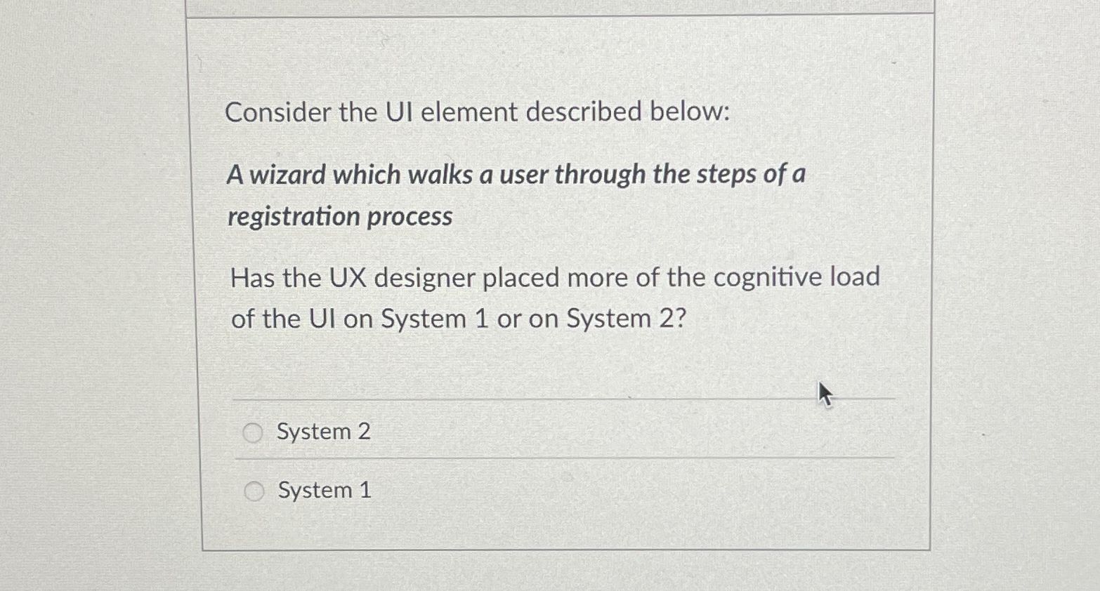Consider the UI element described below: A wizard