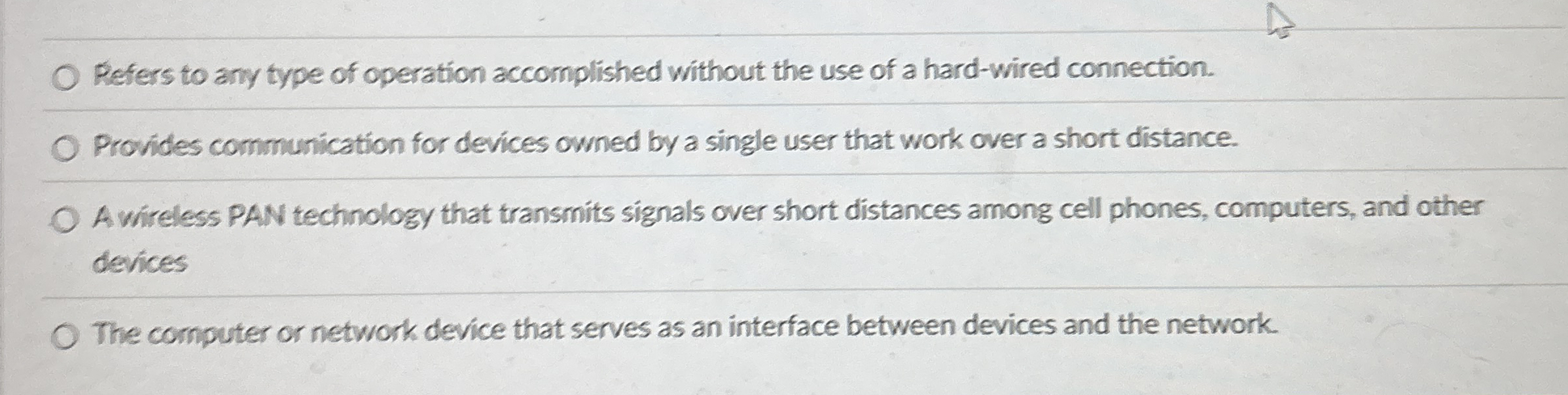 Refers to any type of operation accomplished