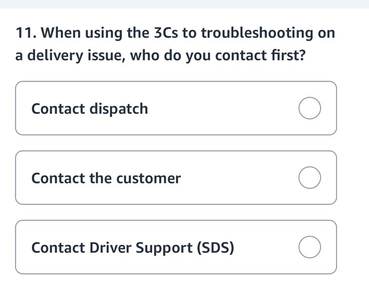 When using the 3 Cs to troubleshooting on a