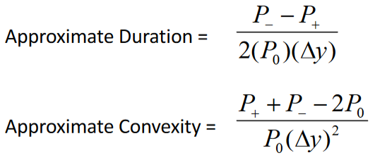 There are five notes and one bond. Theoretical