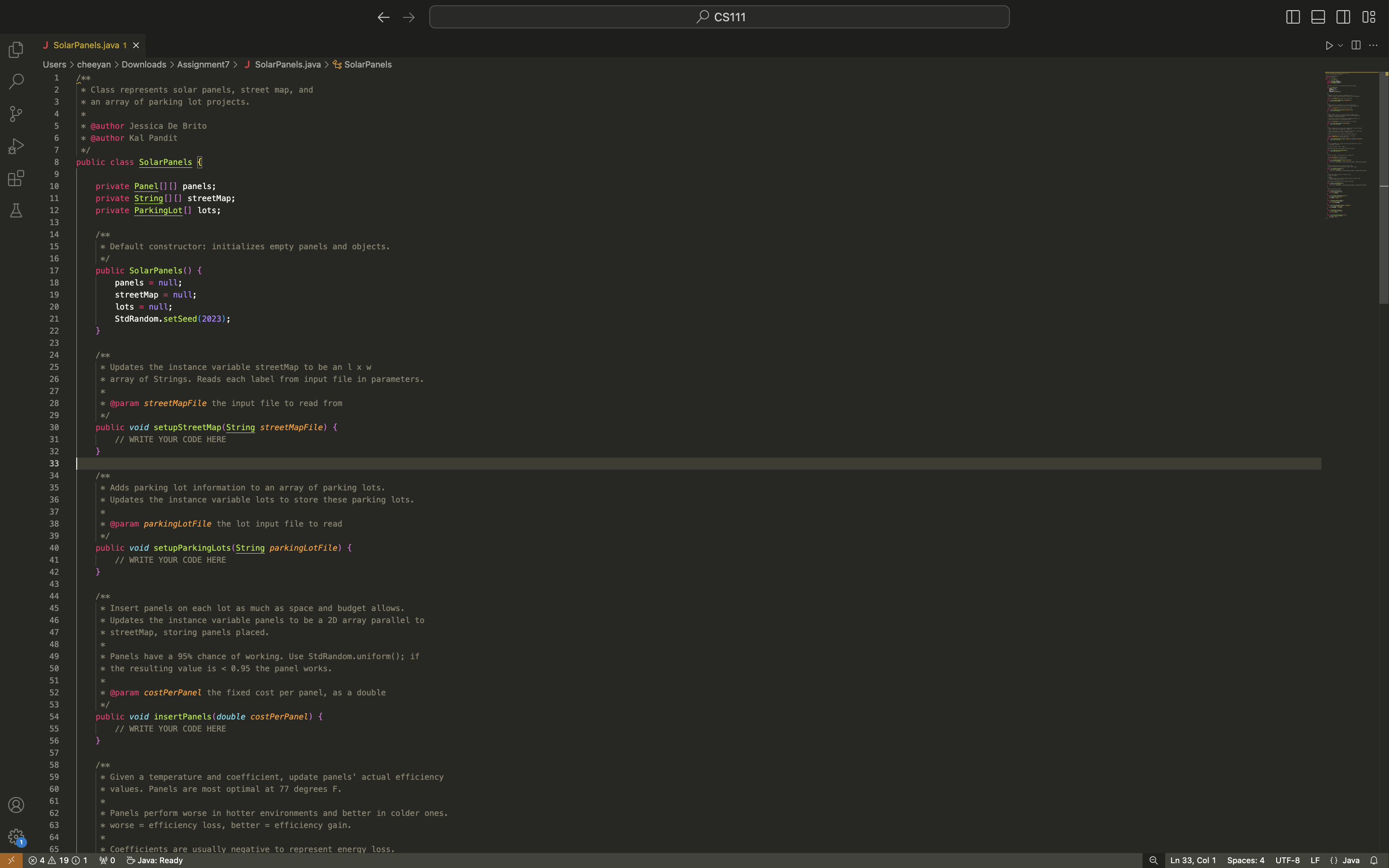Overview Rutgers has hired you as a solar panel