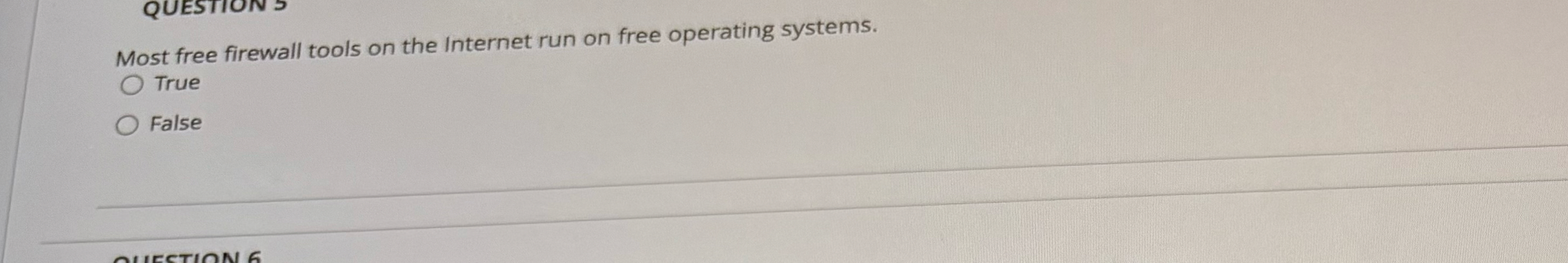 Most free firewall tools on the Internet run on