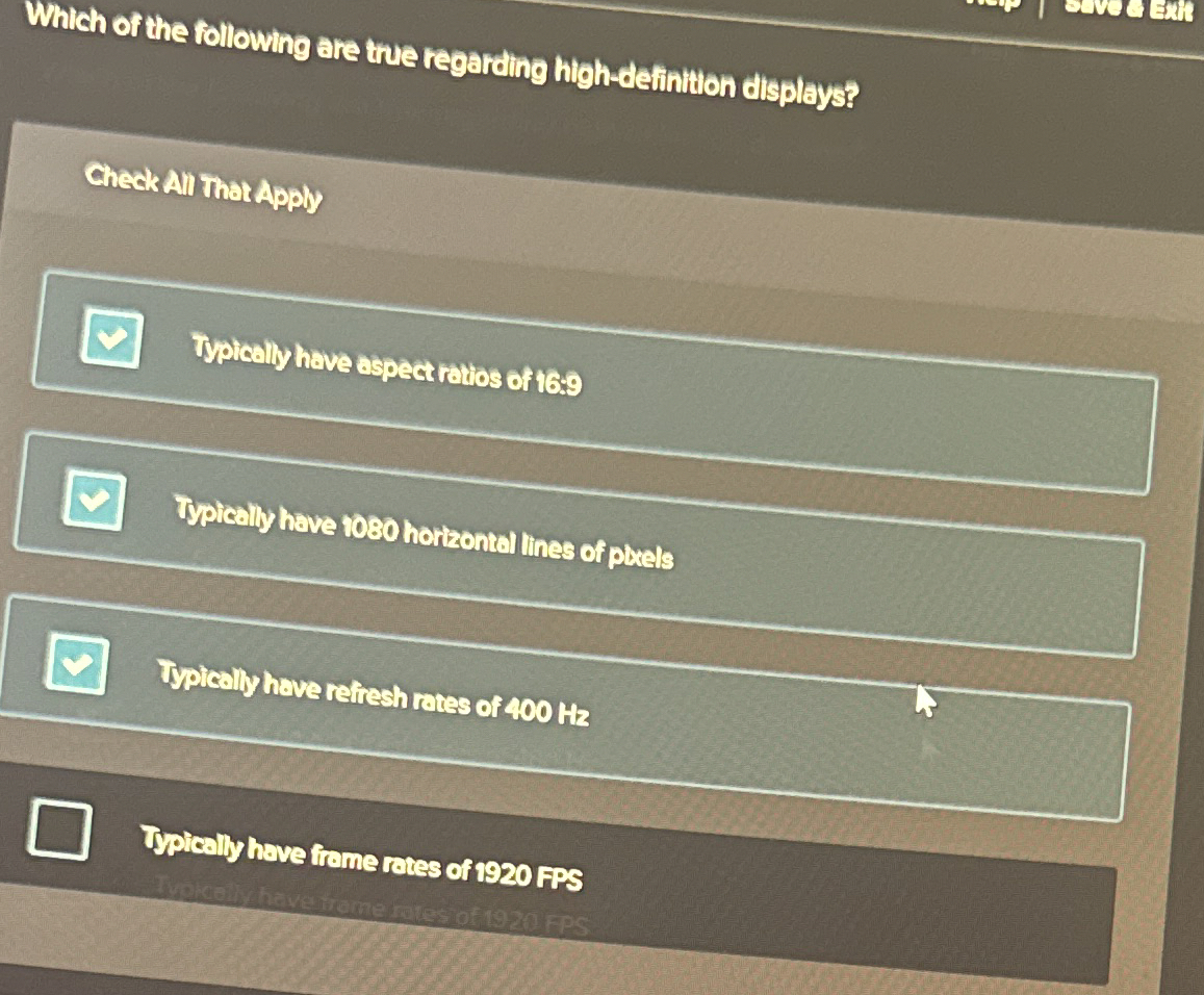 Which of the following are the regarding high -