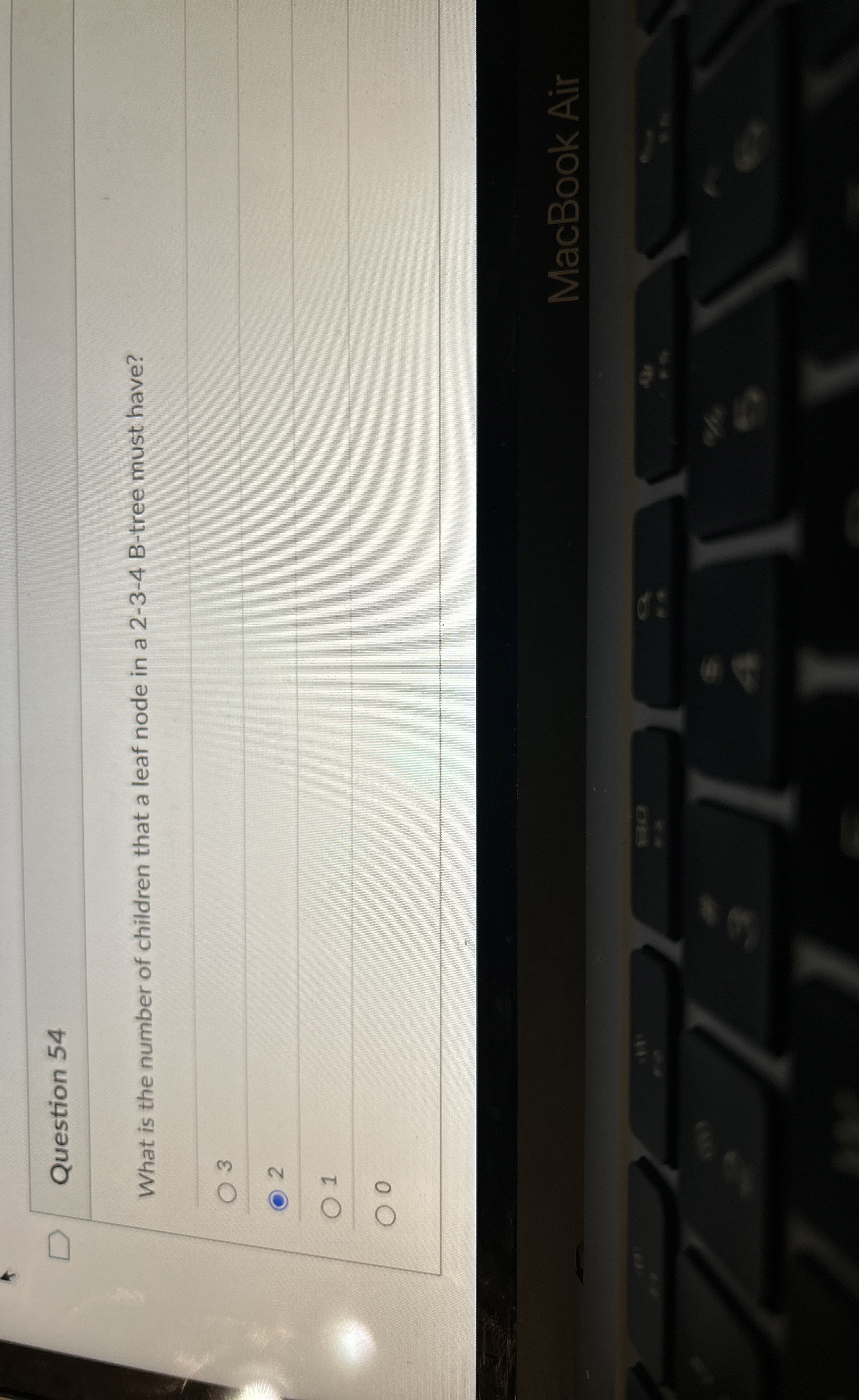Question 5 4 What is the number of children that