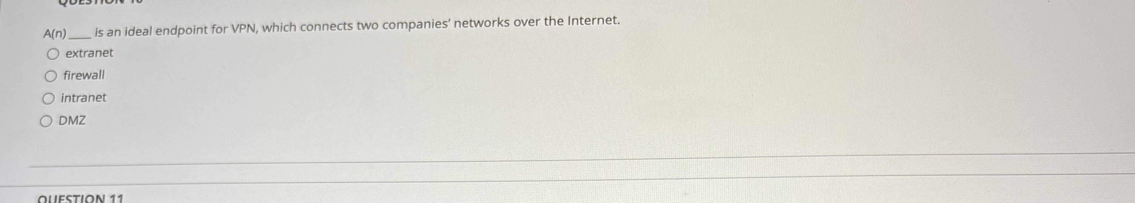 A ( n ) is an ideal endpoint for VPN , which