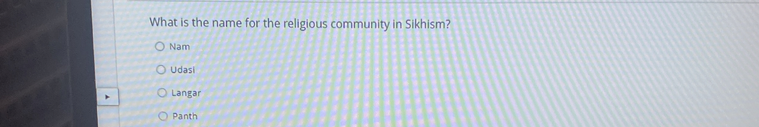 What is the name for the religious community in