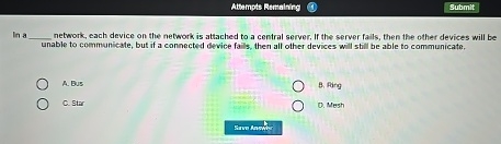 l n a network, each device on the network is