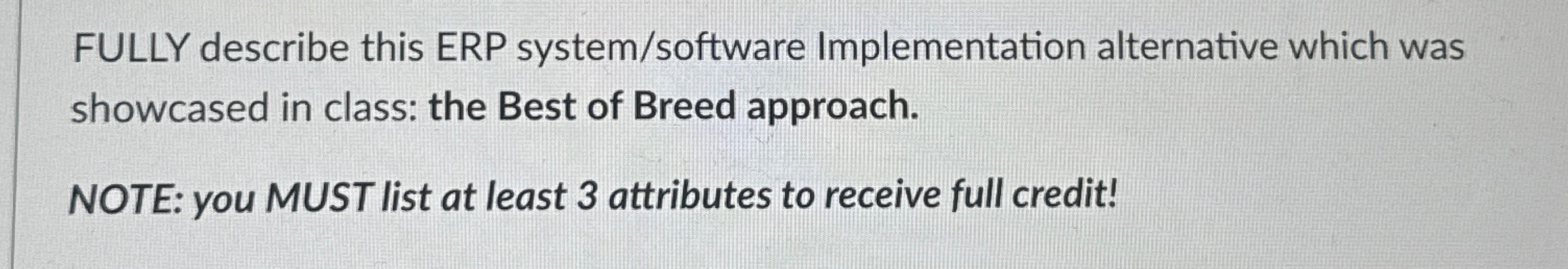 FULLY describe this ERP system / software