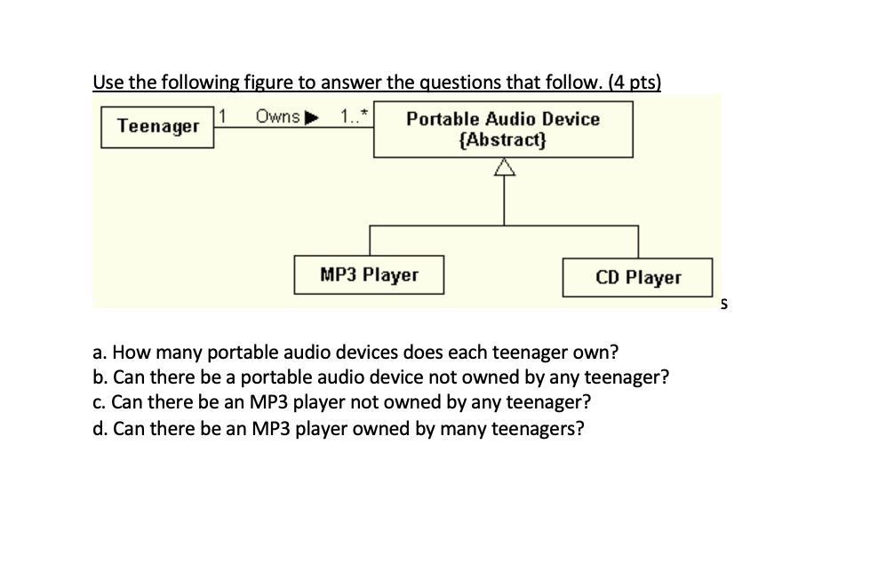 a . How many portable audio devices does each