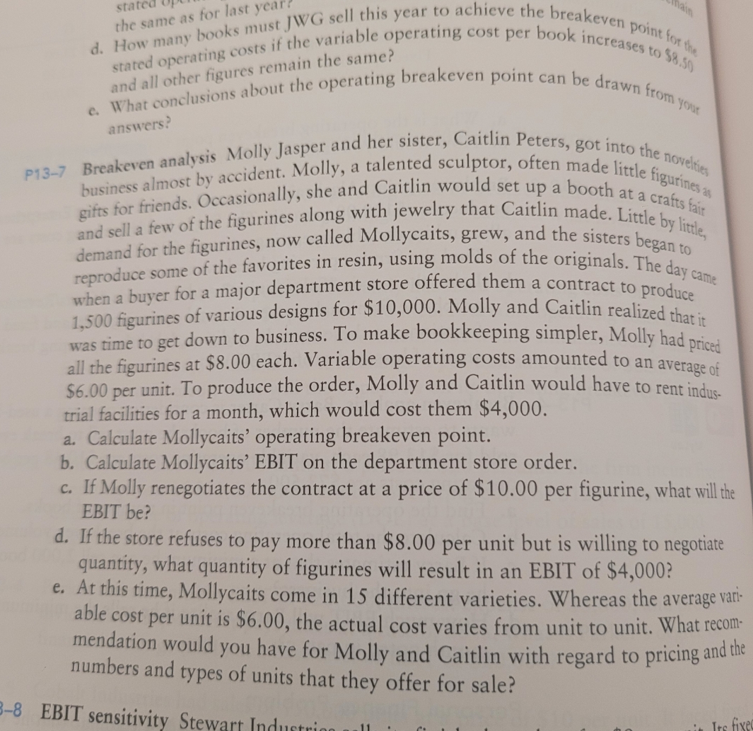 using the formulas. stated of the same as for