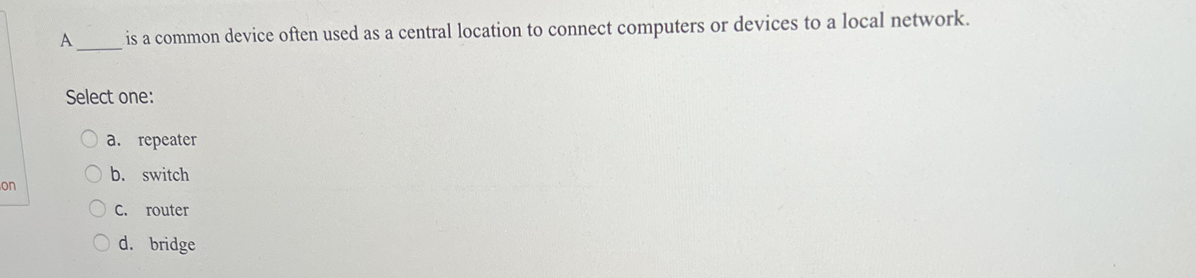 A q , is a common device often used as a central