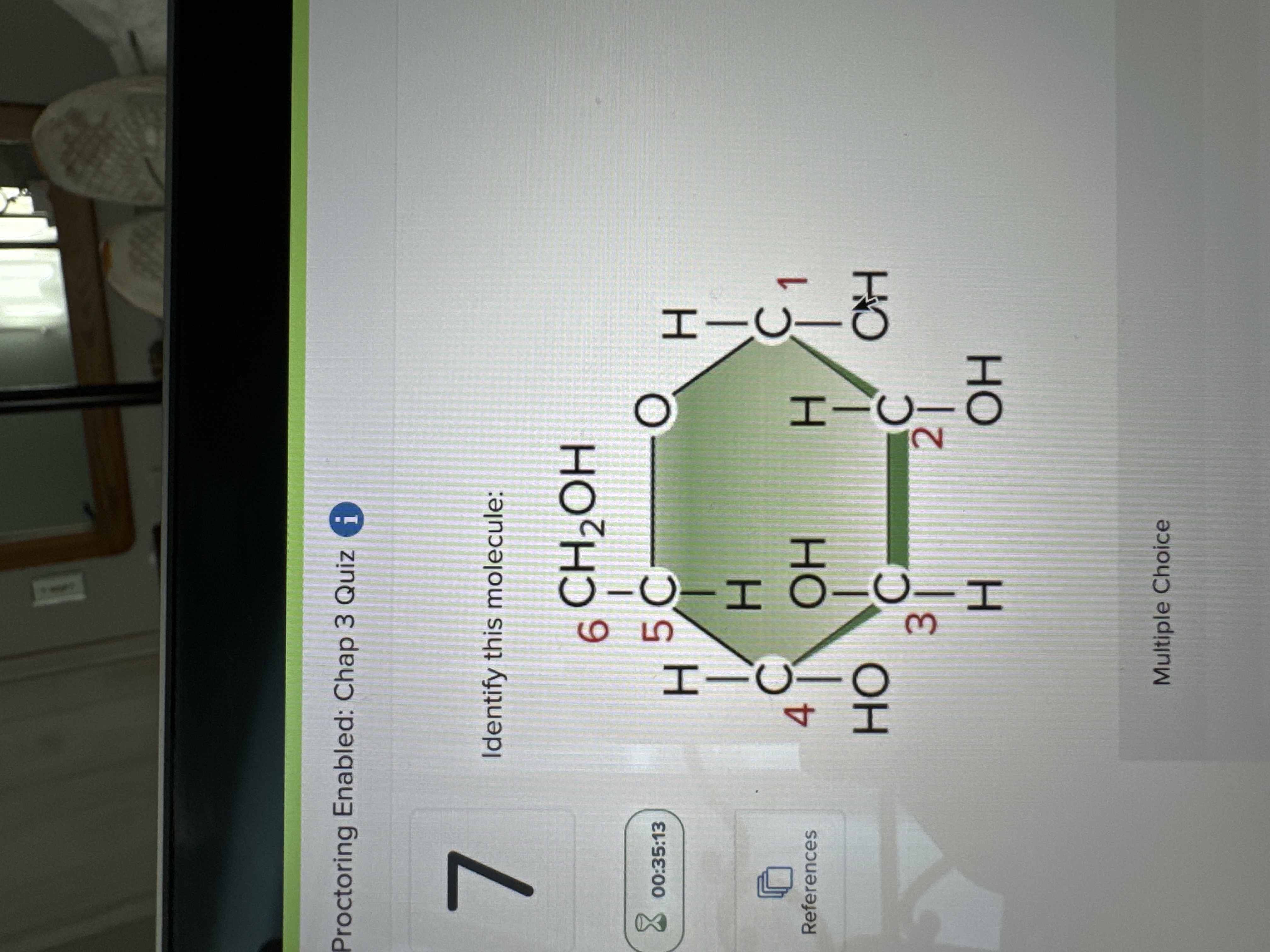 Proctoring Enabled: Chap 3 Quiz 1 7 Identify this