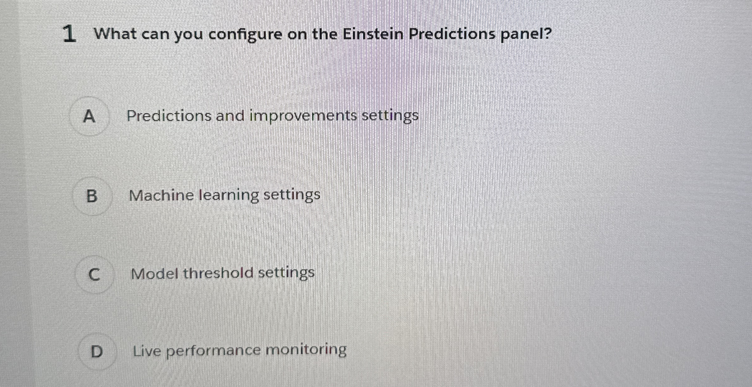 1 What can you configure on the Einstein