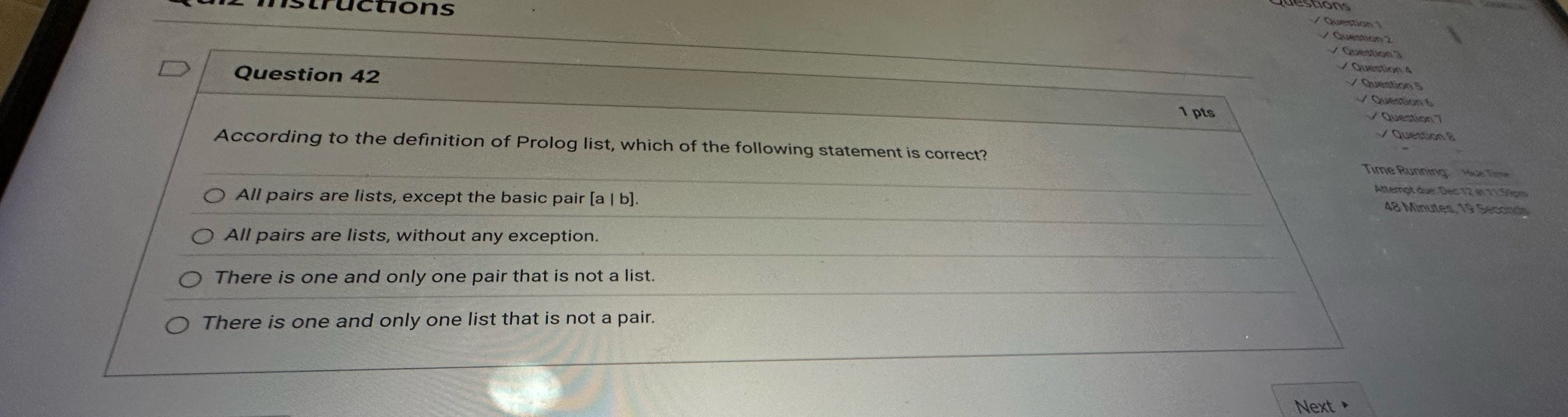 Question 4 2 1 pts According to the definition of