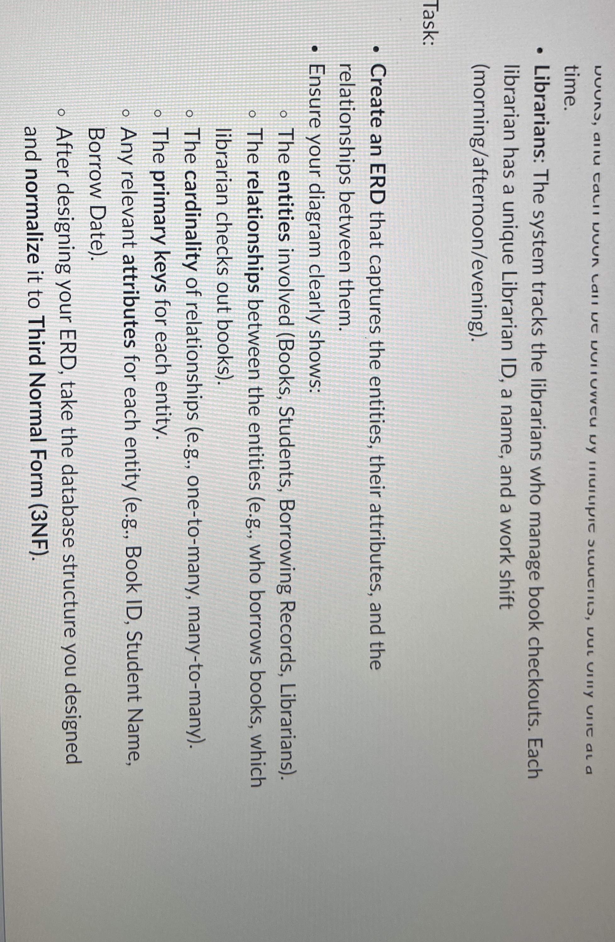 time. Librarians: The system tracks the