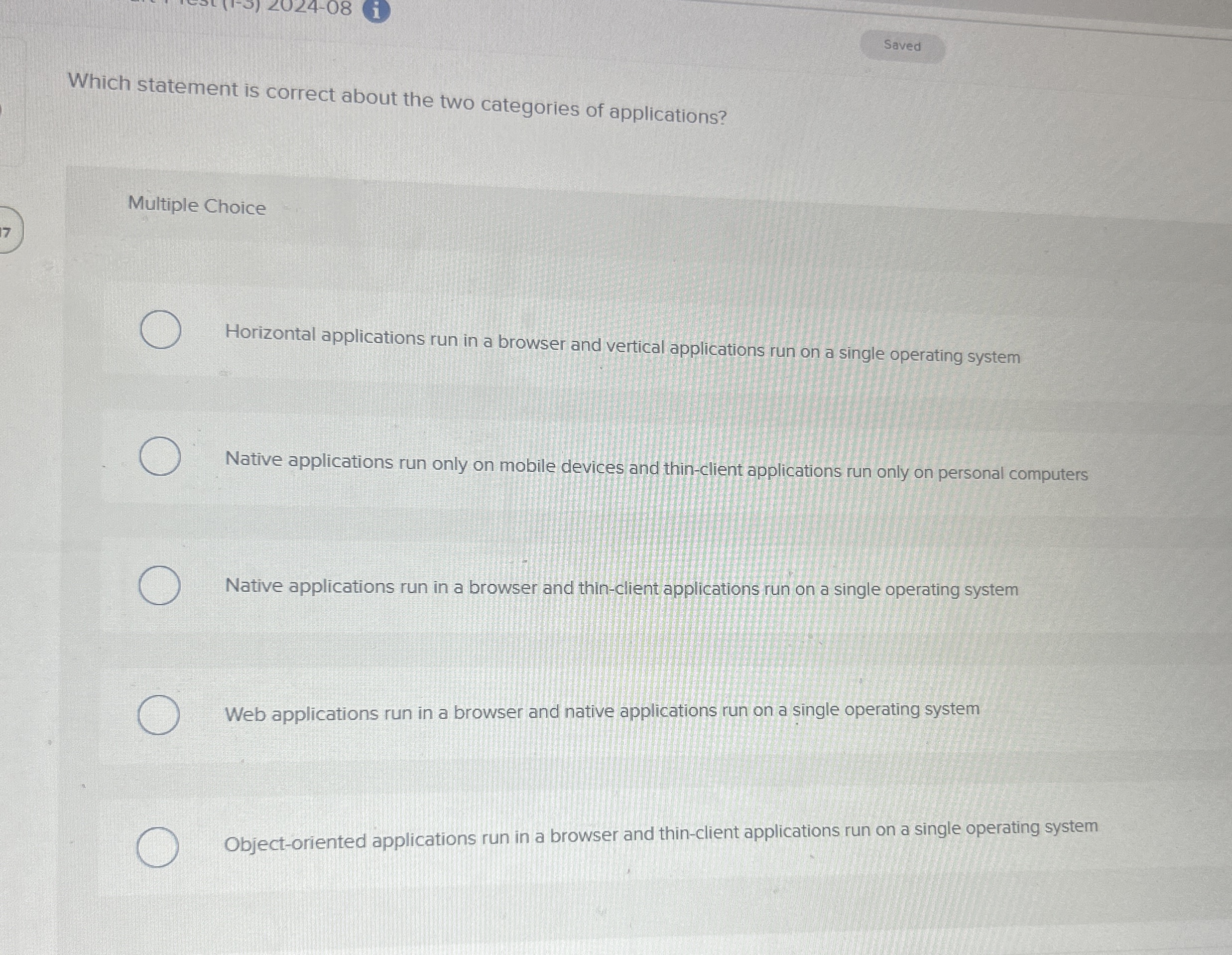 Which statement is correct about the two