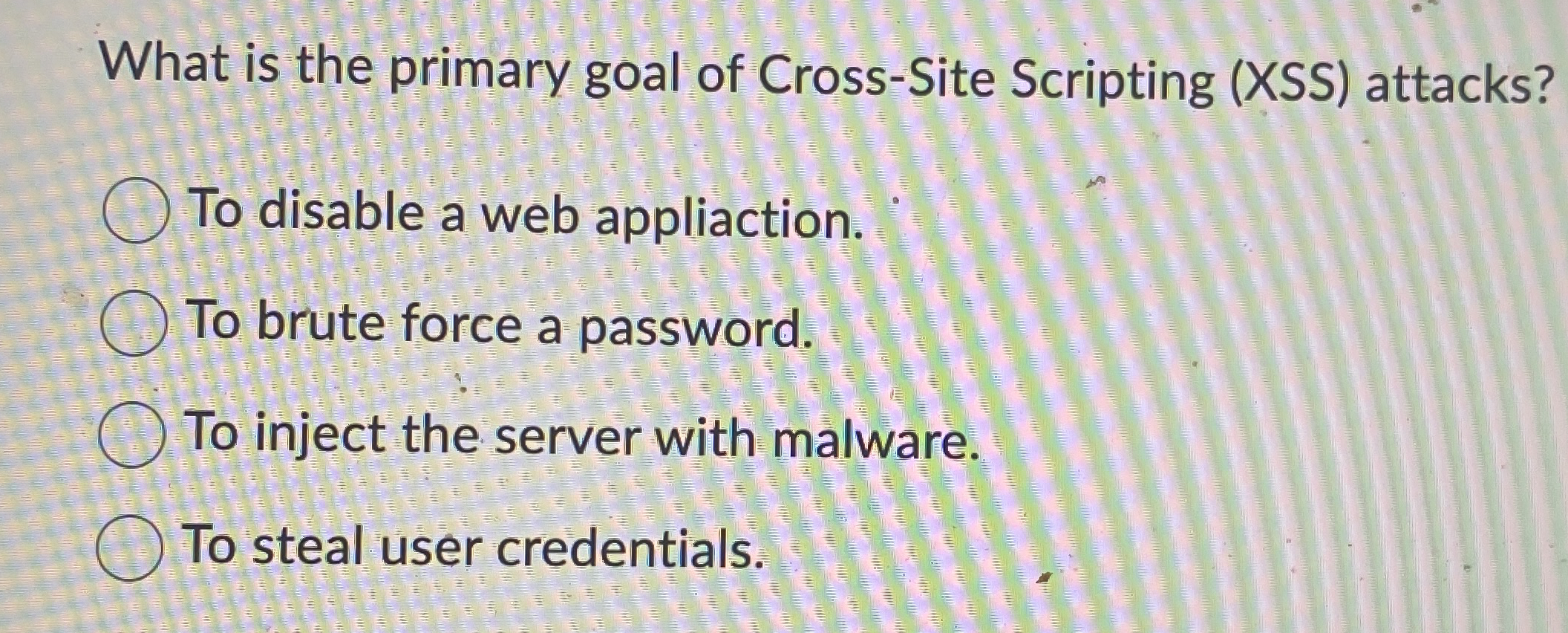 What is the primary goal of Cross - Site