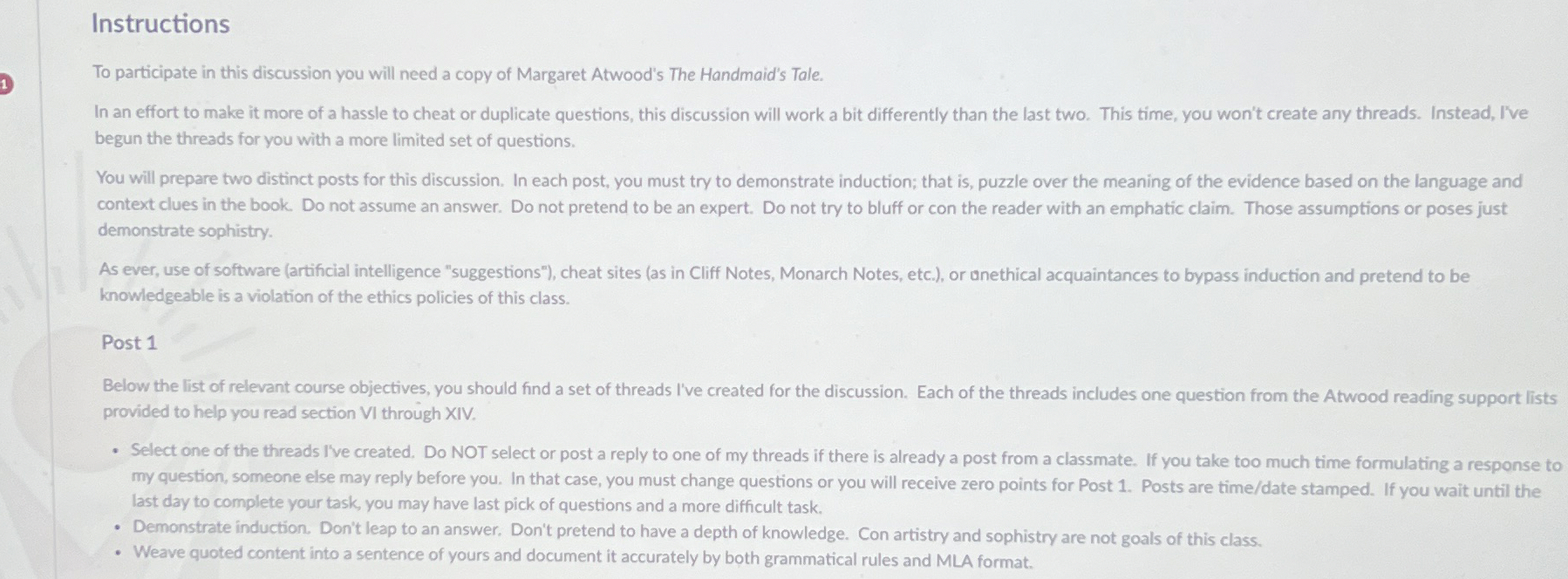 Instructions To participate in this discussion