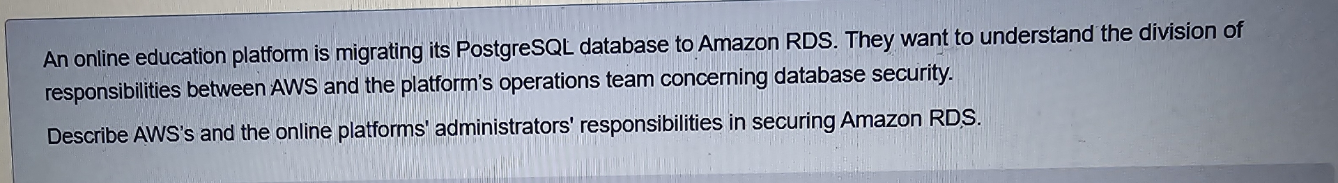 An online education platform is migrating its
