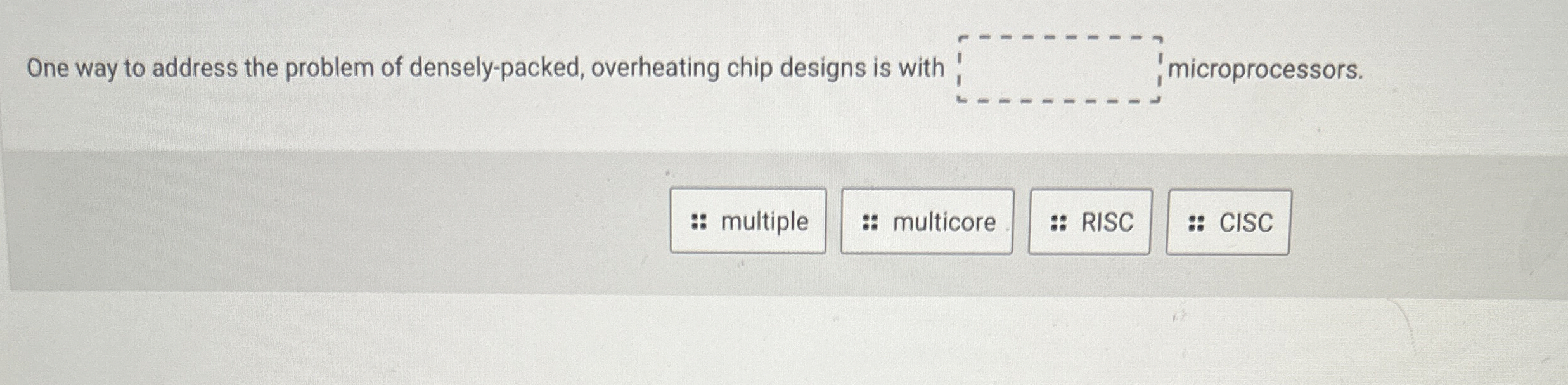 One way to address the problem of densely -