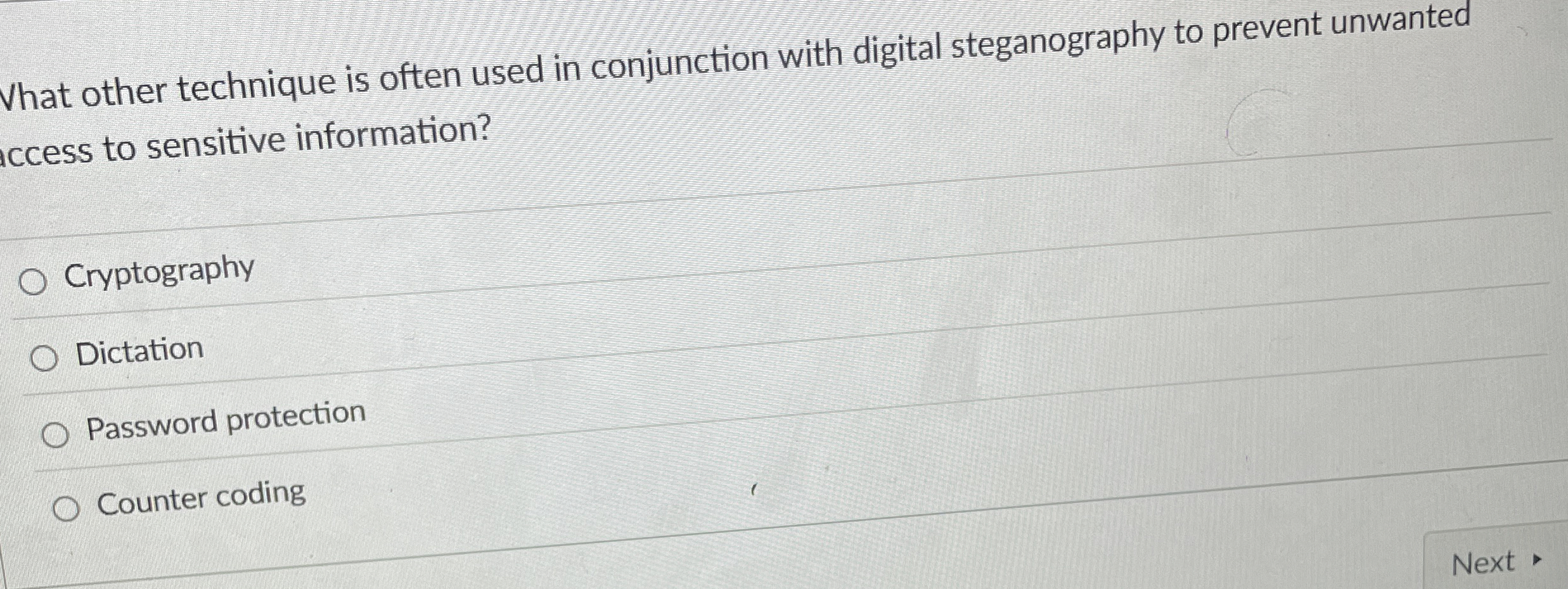 What other technique is often used in conjunction