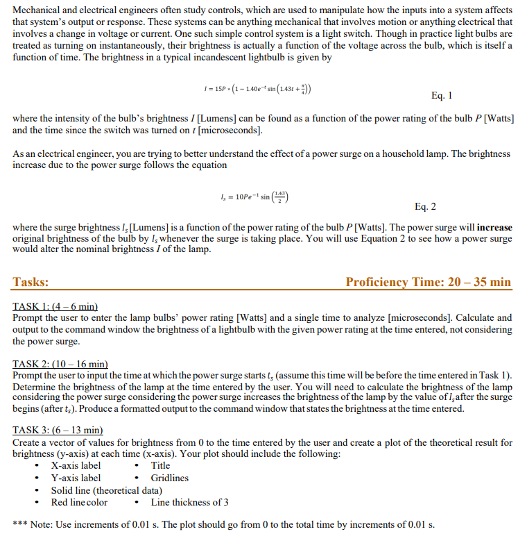 Mechanical and electrical engineers often study