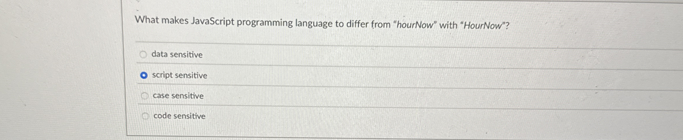 What makes JavaScript programming language to