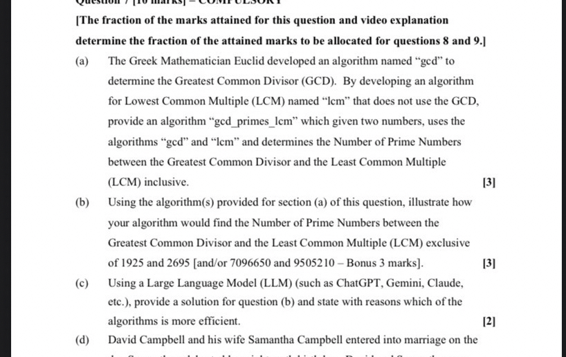 SECTIONC Question 7 [ 1 0 marks ] - COMPULSORY [