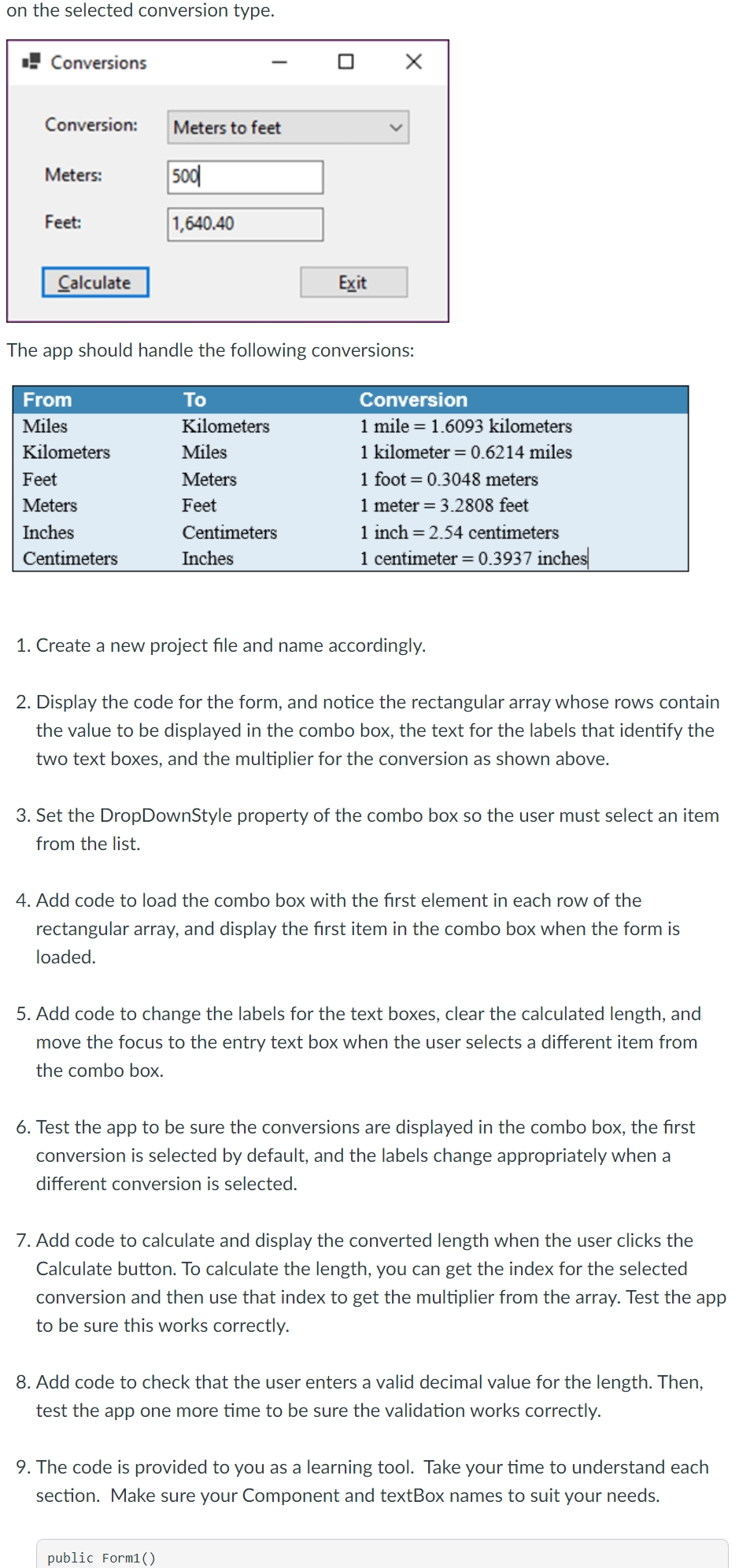 Please give step by steps with what to do with