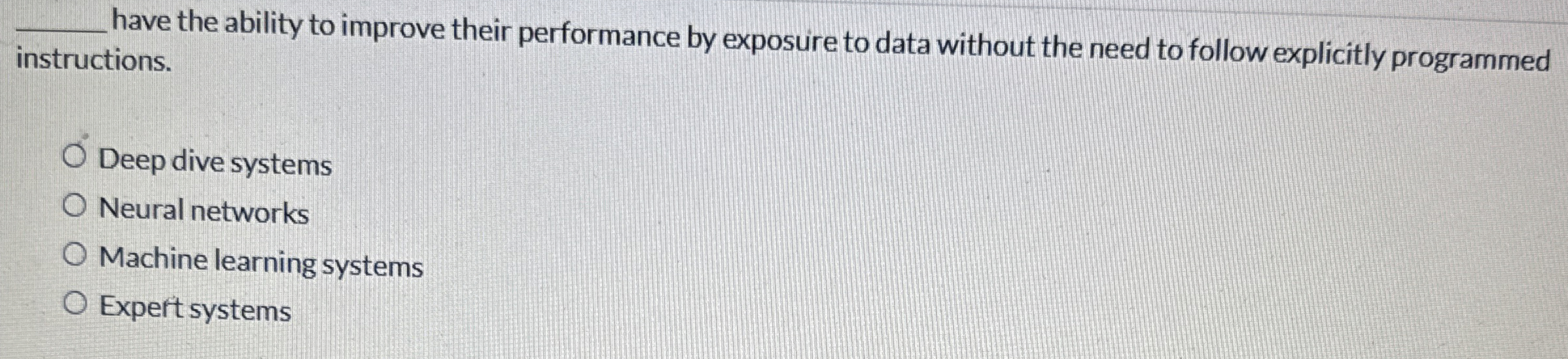 have the ability to improve their performance by