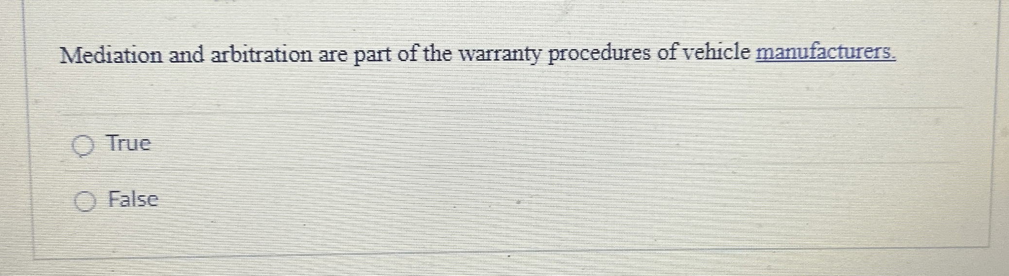 Mediation and arbitration are part of the