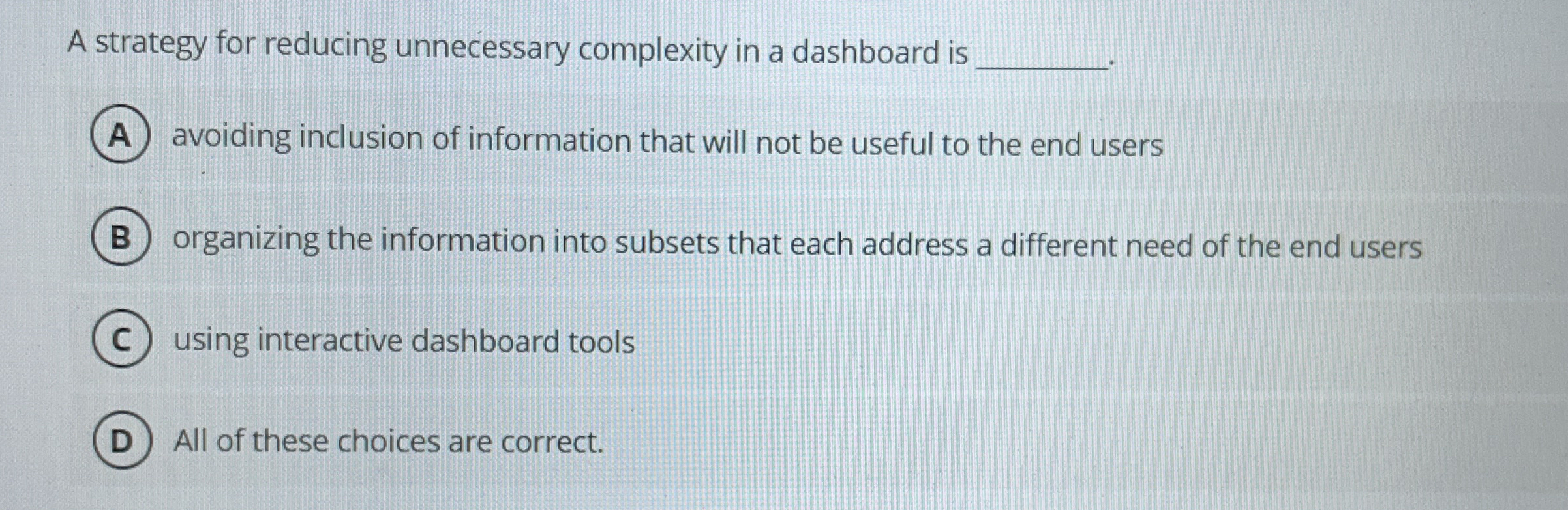 A strategy for reducing unnecessary complexity in