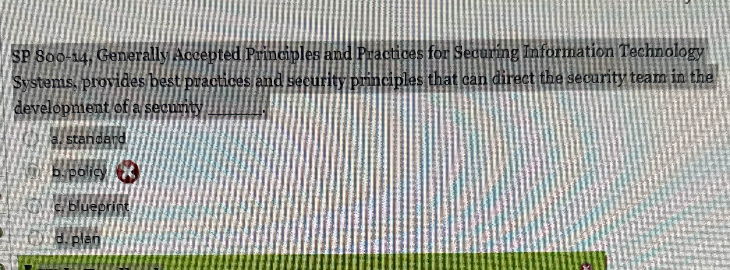 SP 8 oo - 1 4 , Generally Accepted Principles and