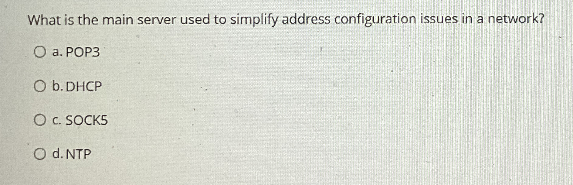 What is the main server used to simplify address